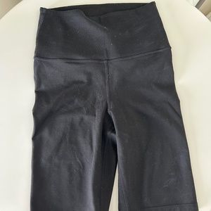 Carbon 38 XS Black Biker Shorts